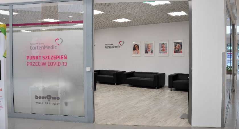 punkt szczepień w Galerii Bemowo