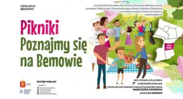 Dziś piknik na Bemowie! Każdy jest mile widziany
