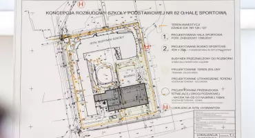 Powstanie nowa hala sportowa przy SP 82. Podpisano umowę