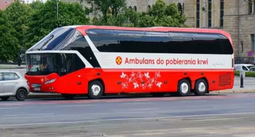 Zbiórka krwi przed Galerią Bemowo. Krwiobus rusza już w ten piątek