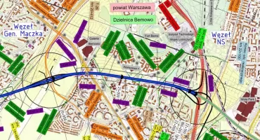 Nowe plany projektu trasy S7. Przedłużony tunel na Bemowie