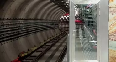 Trwają testy nowego odcinka M2. Tunelem pojechał pierwszy pociąg